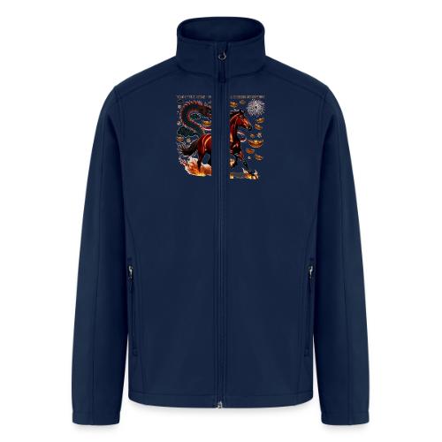 Year of the Horse Victory T Shirt, Lunar New Year - Men’s Soft Shell Jacket