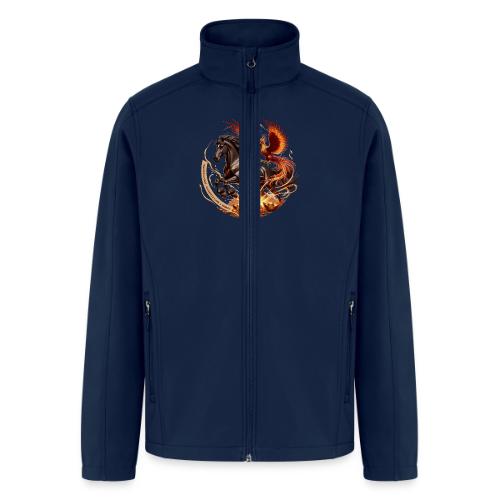 Year of the Horse Phoenix T Shirt, Lunar NY Gift - Men’s Soft Shell Jacket