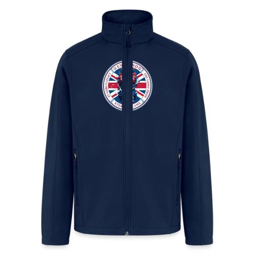 England Lion Emblem T Shirt, Flag Pride Gift - Men’s Soft Shell Jacket