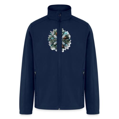 Intricate Frozen Evergreen T-Shirt - Men’s Soft Shell Jacket