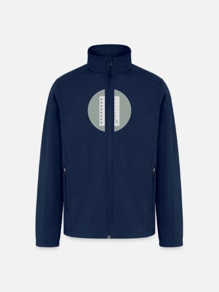 Prescription - Men’s Soft Shell Jacket - navy
