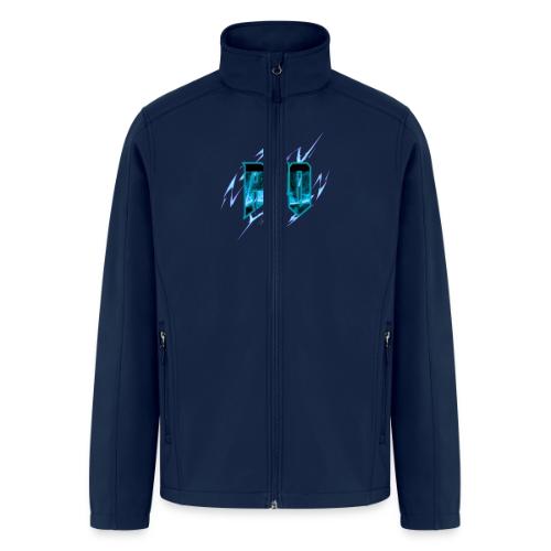 Ayo's Light Blue - Men’s Soft Shell Jacket