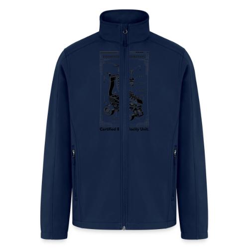 Retro Roller Skate T-Shirt - Men’s Soft Shell Jacket