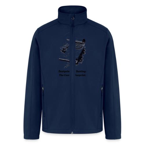 Cosmic Blueprint T-Shirt - Men’s Soft Shell Jacket