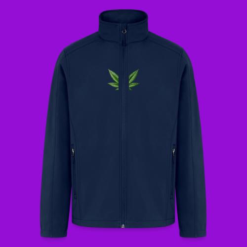 Cannabis Leaf - Men’s Soft Shell Jacket
