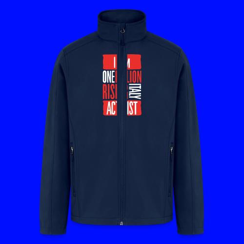 One Billion Rising Italy - Men’s Soft Shell Jacket