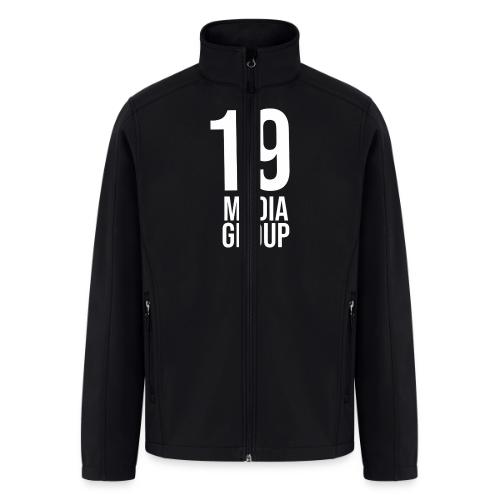 19 Media Group Logo - Men’s Soft Shell Jacket