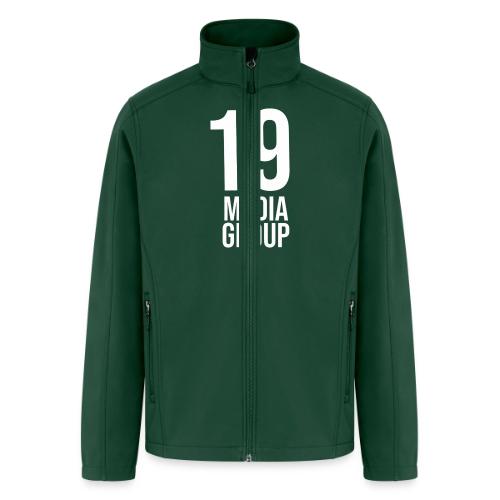 19 Media Group Logo - Men’s Soft Shell Jacket