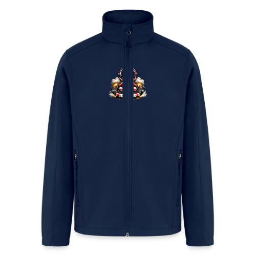 Carcadelogoracerfront - Men’s Soft Shell Jacket