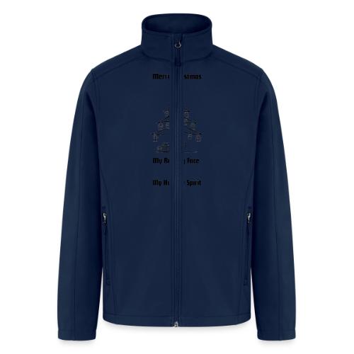 My Resting Face Is My Christmas Spirit T-Shirt - Men’s Soft Shell Jacket