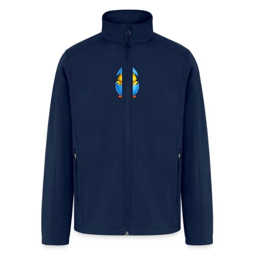Easter Chick Blue - Men’s Soft Shell Jacket
