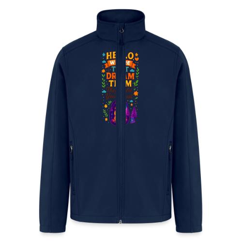 Dream Team Inspirational Graphic - Men’s Soft Shell Jacket