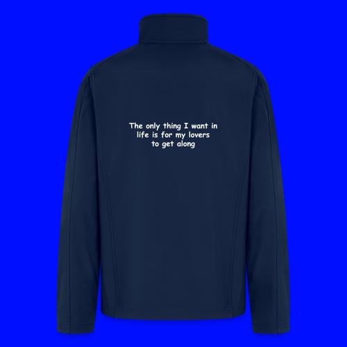 Get Along - Lovers - Men’s Soft Shell Jacket