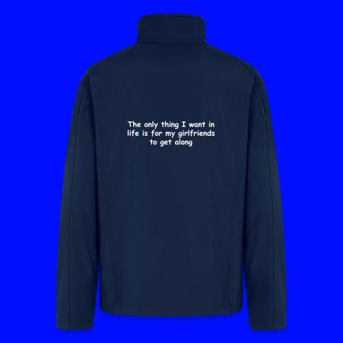 Get Along - Girlfriends - Men’s Soft Shell Jacket