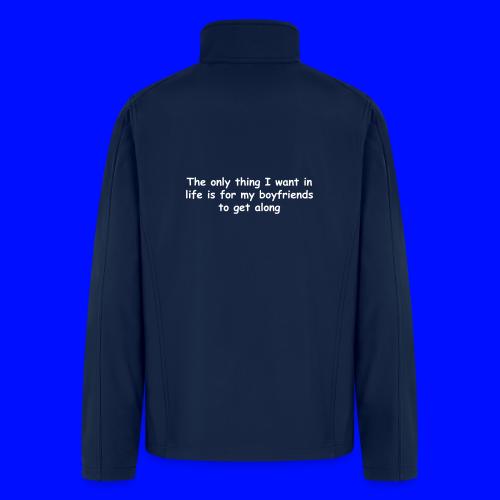Get Along - Boyfriends - Men’s Soft Shell Jacket
