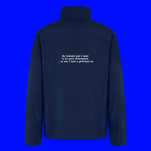 Affectionate - Husband & Girlfriend - Men’s Soft Shell Jacket