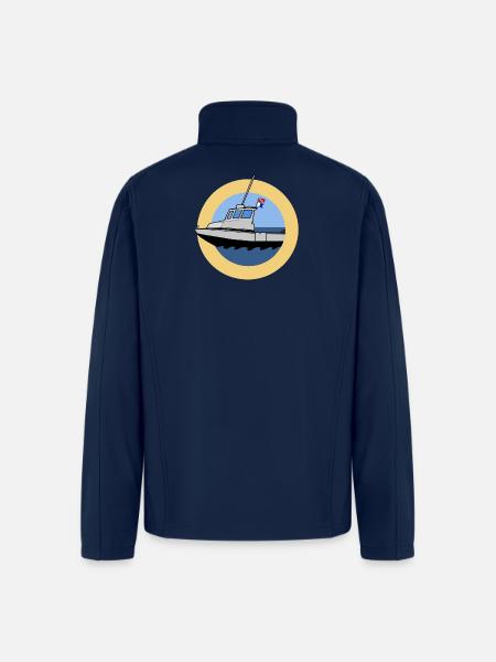 Scuba Boat - Men’s Soft Shell Jacket - navy