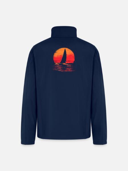Sailing Steamwave - Men’s Soft Shell Jacket - navy