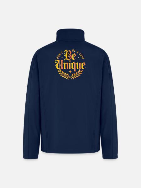 Be Unique  - Men’s Soft Shell Jacket - navy