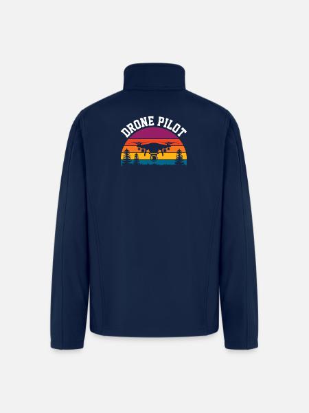 Drone Pilot - Men’s Soft Shell Jacket - navy
