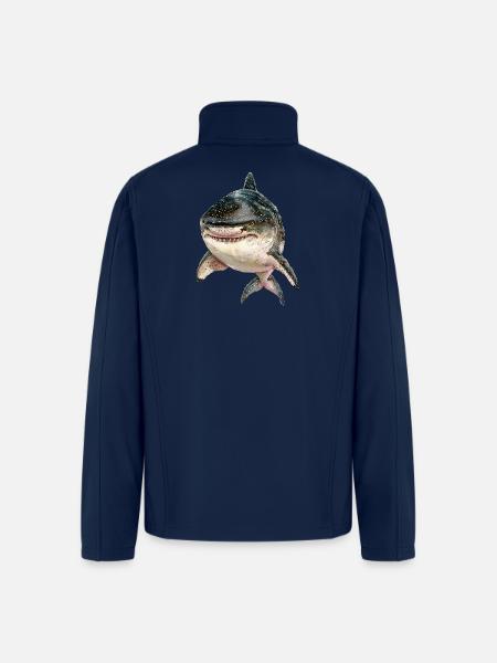 Tiger Shark - Men’s Soft Shell Jacket - navy