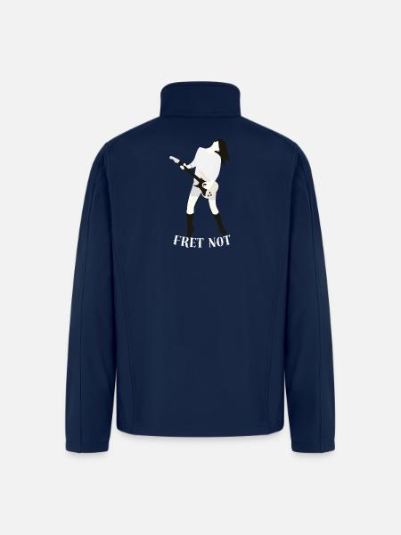 Fret_Not - Men’s Soft Shell Jacket - navy