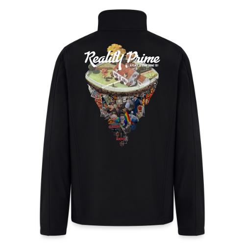 Reality Prime (On Color, Back Design) - Men’s Soft Shell Jacket