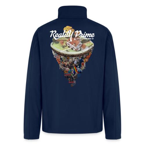 Reality Prime (On Color, Back Design) - Men’s Soft Shell Jacket