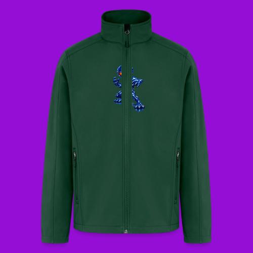 Angry Blue Alien - Men’s Soft Shell Jacket