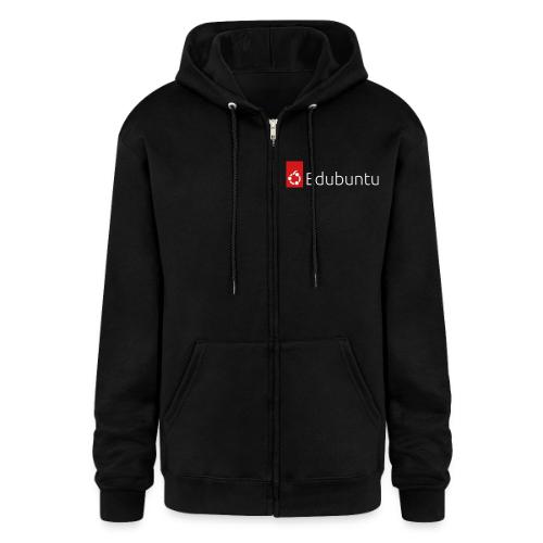 Edubuntu Logo 2023 - White - Champion Unisex Full Zip Hoodie