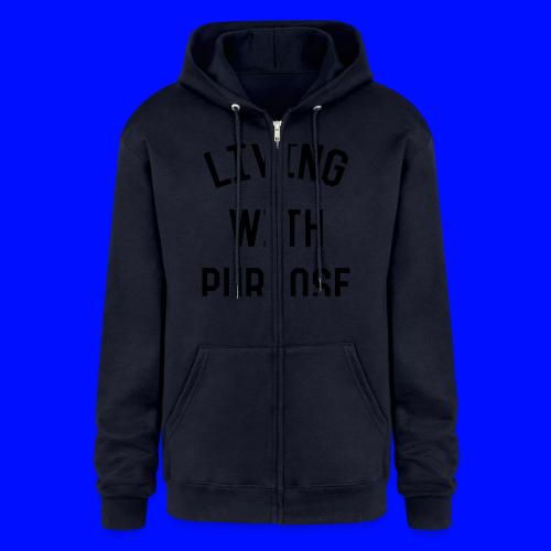 Living with purpose - Champion Unisex Full Zip Hoodie
