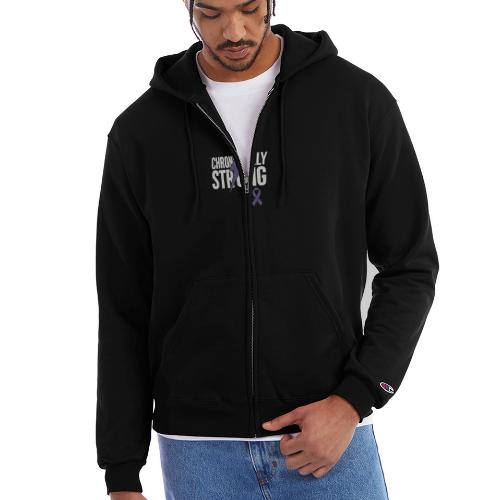 Chronically Strong - Champion Unisex Full Zip Hoodie