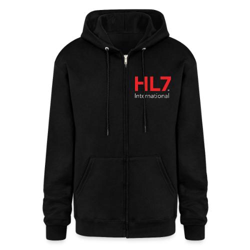 HL7 International Logo - Reverse - Champion Unisex Full Zip Hoodie