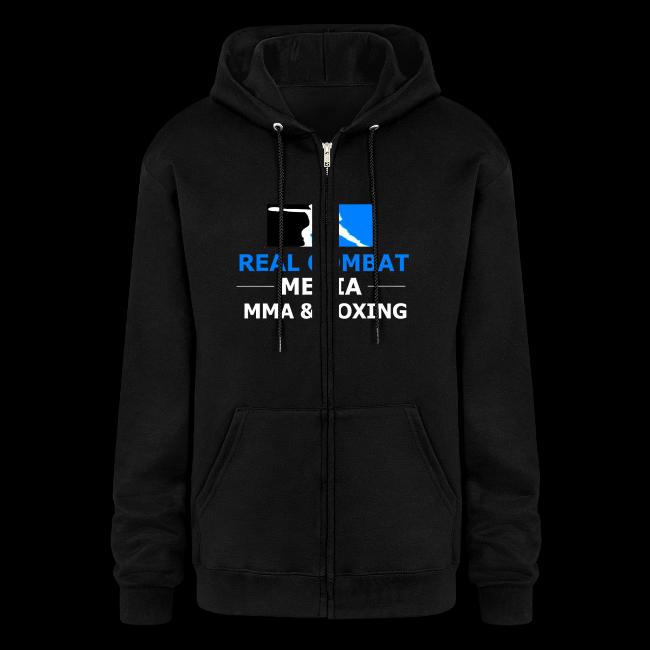 RCM MMA & BOXING Light Blue White Text