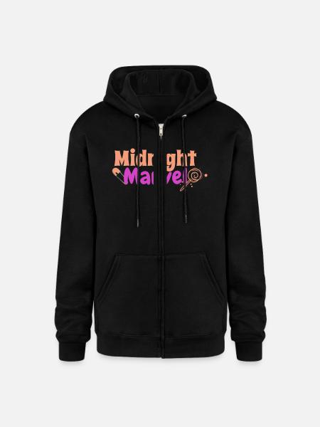 Midnight Marvel - Champion Unisex Full Zip Hoodie - black