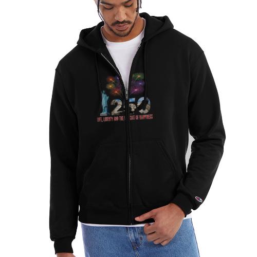 250 Years USA - Champion Unisex Full Zip Hoodie