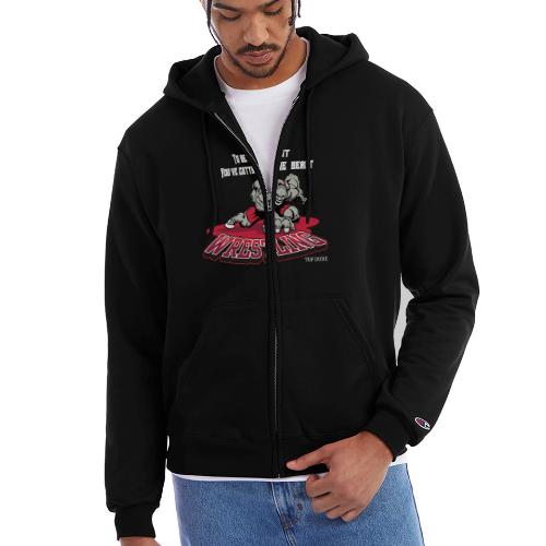 Wrestling - To be the best, you've gotta be a - Champion Unisex Full Zip Hoodie