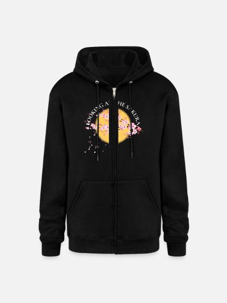 Looking at the SAKURA - Champion Unisex Full Zip Hoodie - black