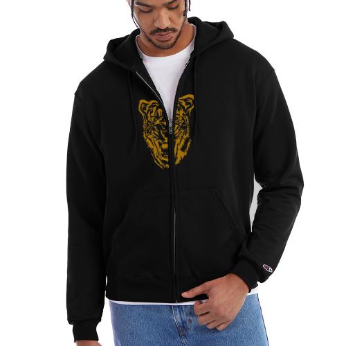 Roar into Adventure: Discover Tiger Souvenirs - Champion Unisex Full Zip Hoodie