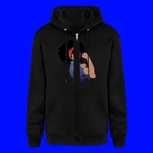 Naturally revolutionary we can do it - Champion Unisex Full Zip Hoodie