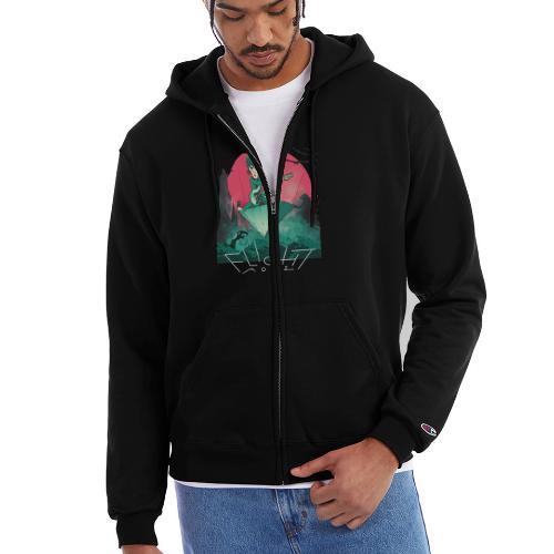 Mr. Fastfinger Flight Mode - Champion Unisex Full Zip Hoodie