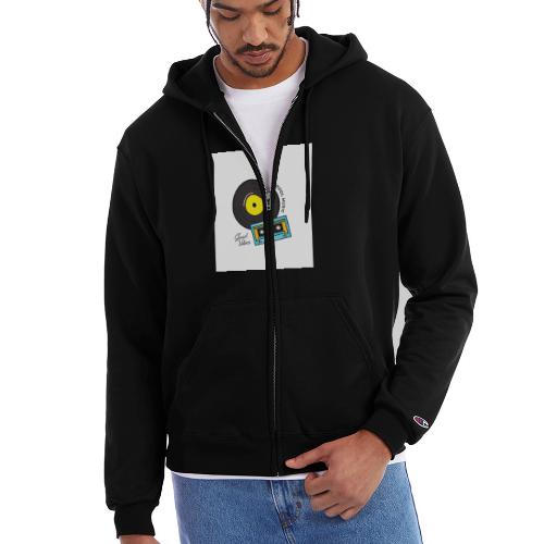 Old School Good Vibes - Champion Unisex Full Zip Hoodie