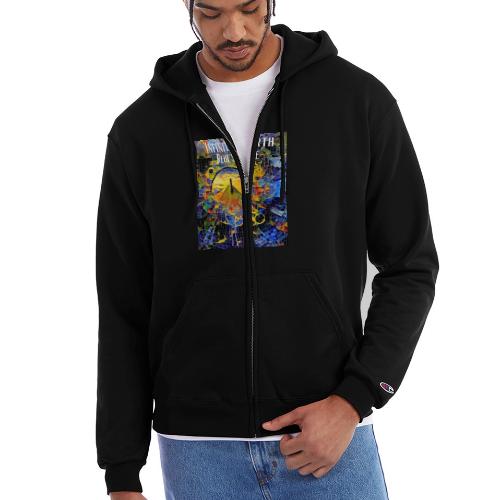 Infinite Earth: Blue Stone - Champion Unisex Full Zip Hoodie