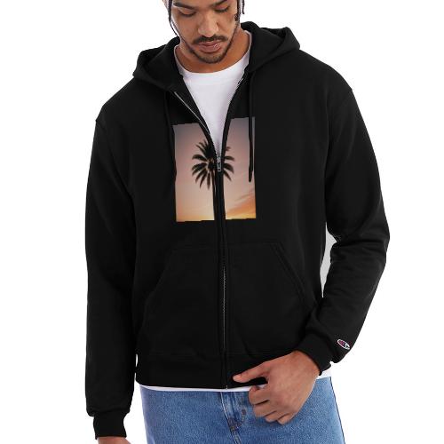 palm peace - Champion Unisex Full Zip Hoodie