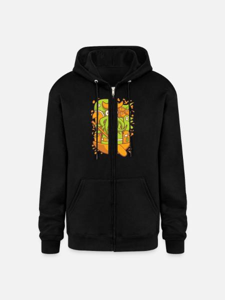 Paddle Away - Champion Unisex Full Zip Hoodie - black