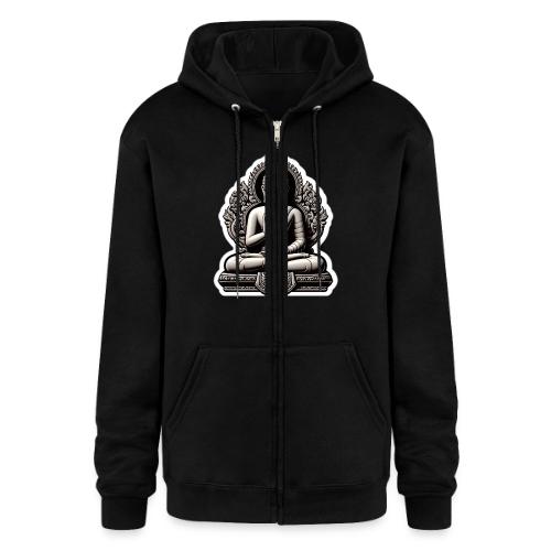 The Buddha Displaying Hand Mudra - Champion Unisex Full Zip Hoodie