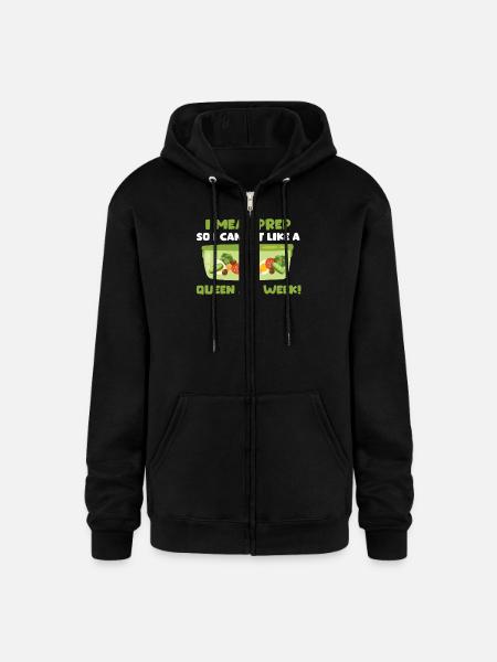 Great Meal Prep Shirt - Champion Unisex Full Zip Hoodie - black