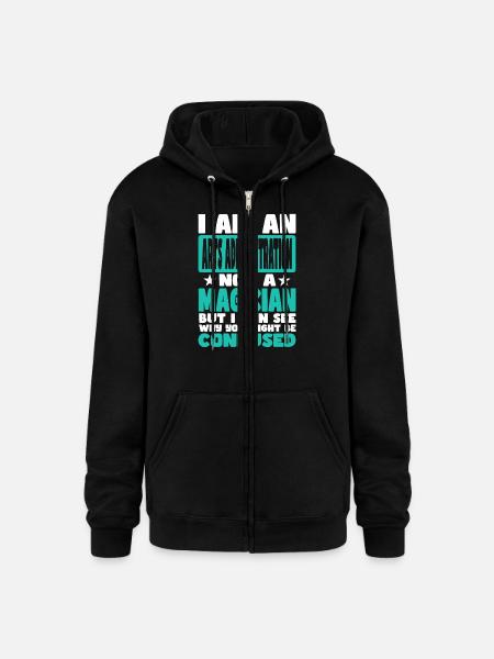 Arts AdminIstration - Champion Unisex Full Zip Hoodie - black