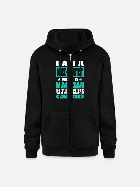 Make-up Artist - Champion Unisex Full Zip Hoodie - black