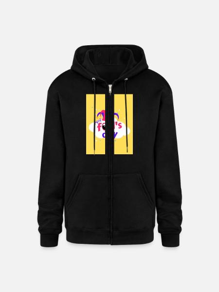 April fool's day - Champion Unisex Full Zip Hoodie - black